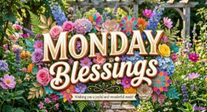 Monday Blessings