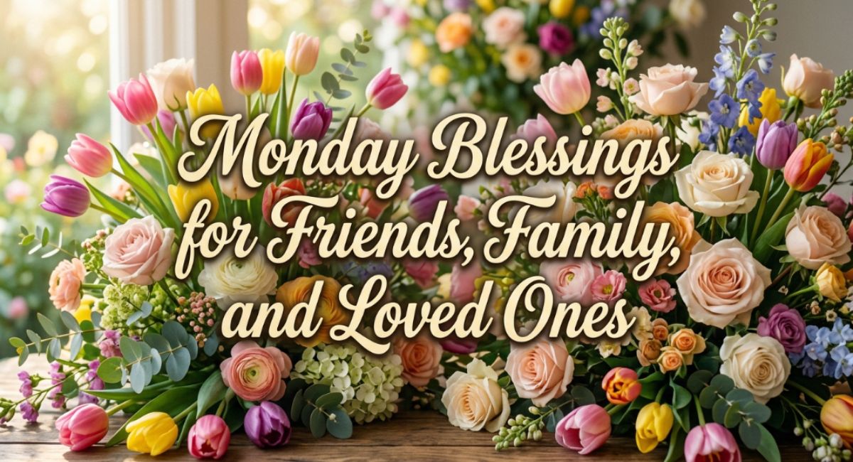 Monday Blessings for Friends, Family, and Loved Ones
