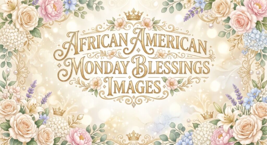 African American Monday Blessings Images