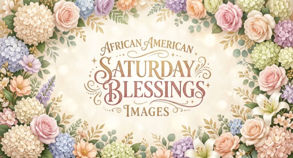 African American Saturday Blessings Images