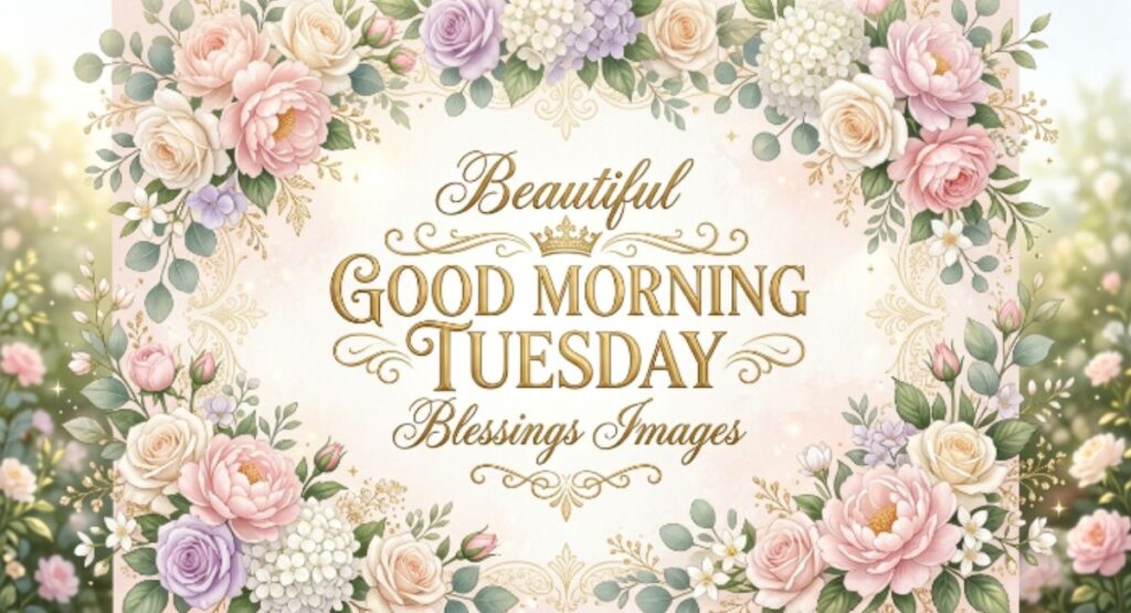Beautiful Good Morning Tuesday Blessings Images