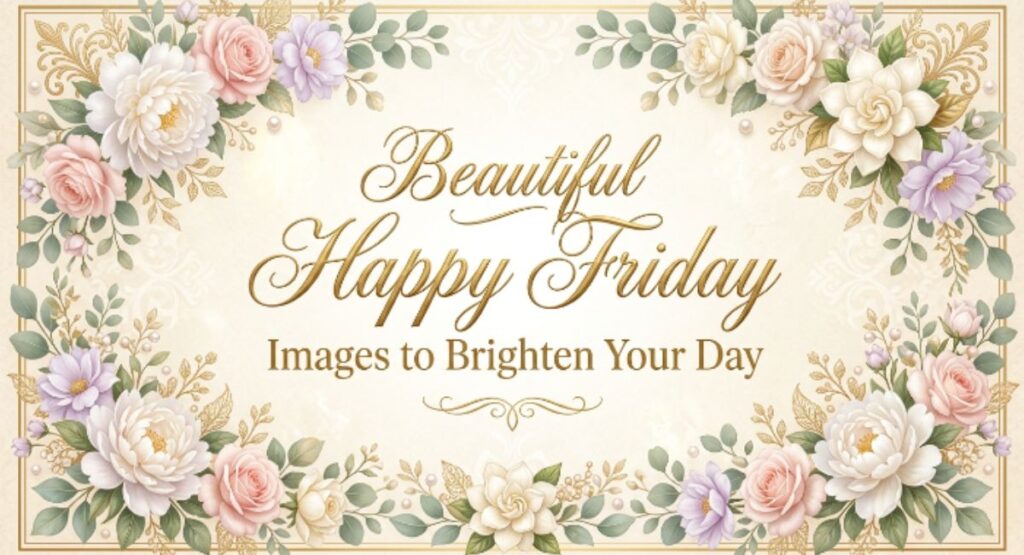 Beautiful Happy Friday Images to Brighten Your Day