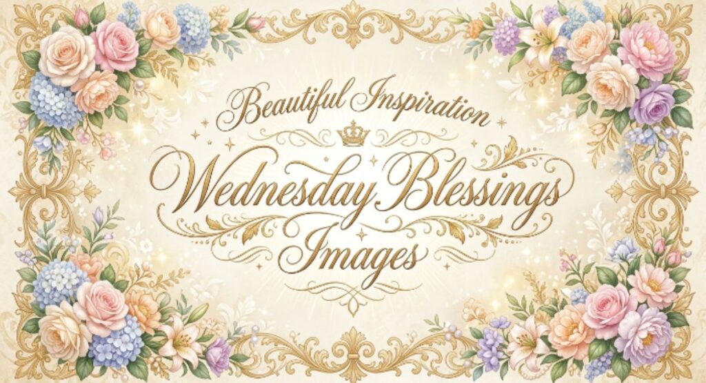 Beautiful Inspiration Wednesday Blessings Images