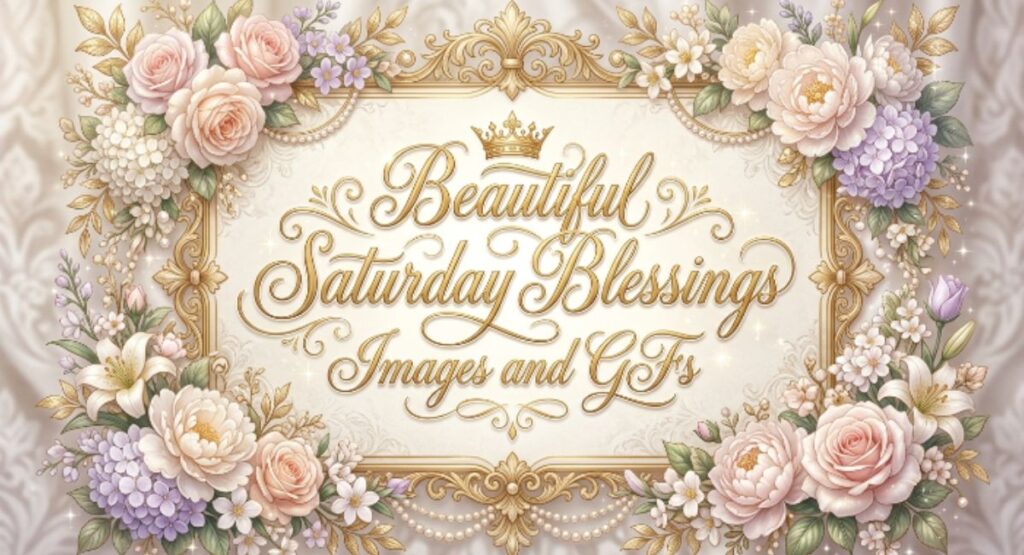 Beautiful Saturday Blessings Images and GIFs