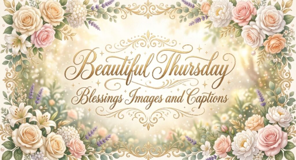 Beautiful Thursday Blessings Images and Captions