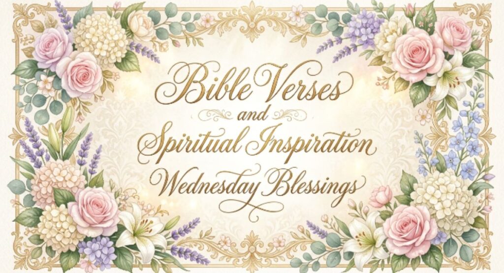 Bible Verses and Spiritual Inspiration Wednesday Blessings
