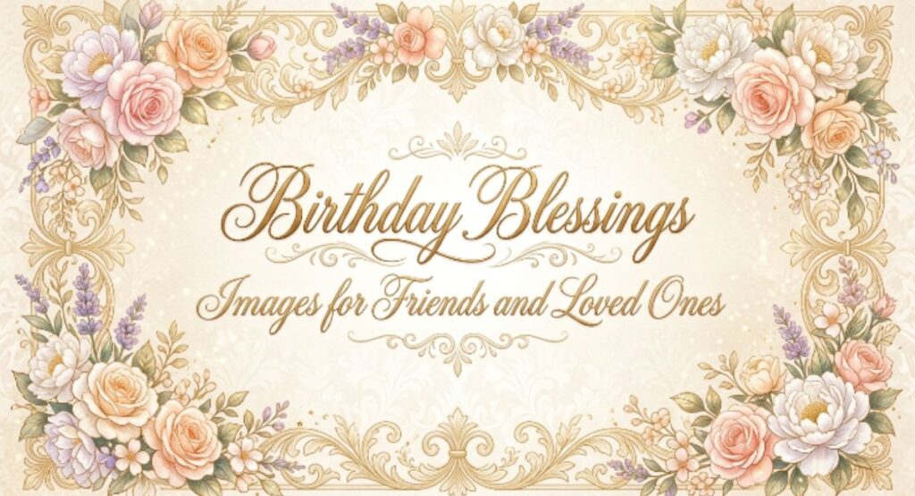 Birthday Blessings Images for Friends and Loved Ones