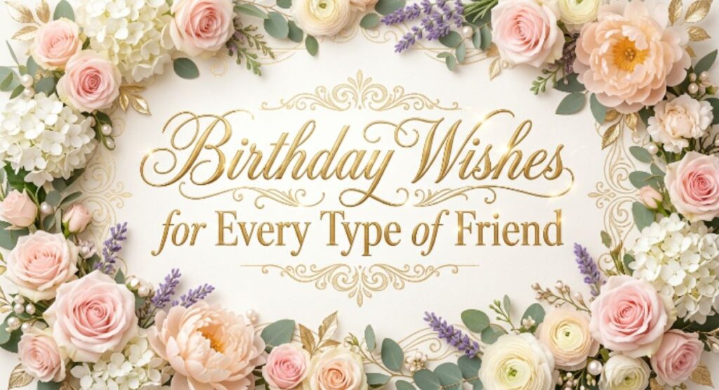 Birthday Wishes for Every Type of Friend