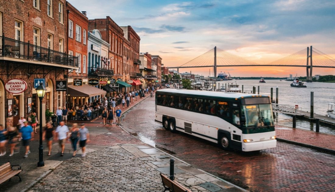 Bus Rental in Savannah