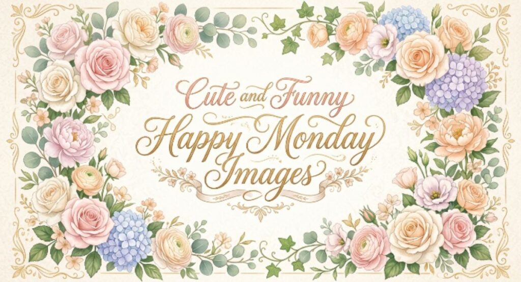 Cute and Funny Happy Monday Images