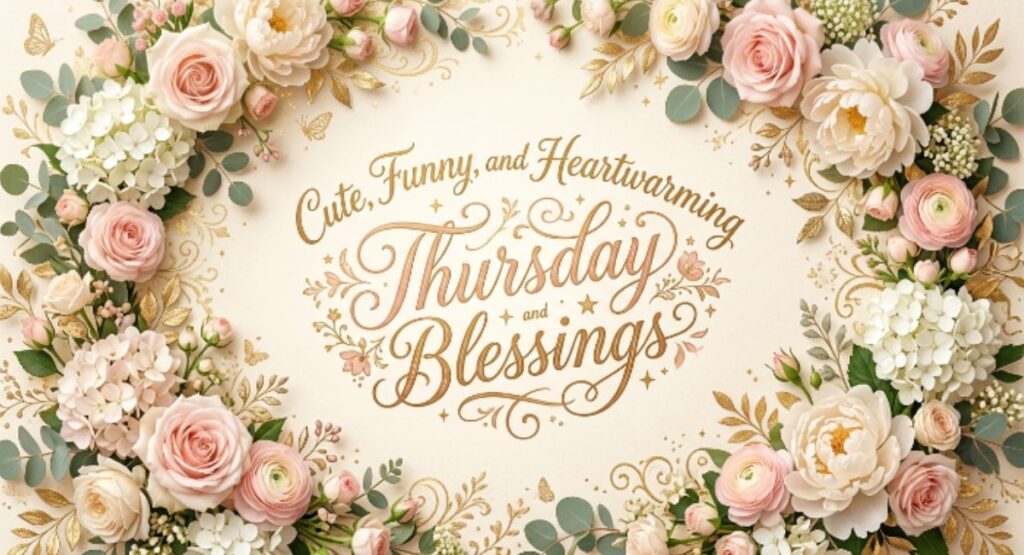 Cute, Funny, and Heartwarming Thursday Blessings