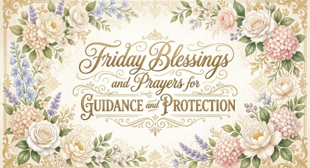 Friday Blessings and Prayers for Guidance and Protection