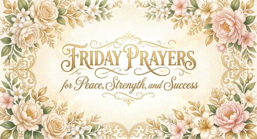 Friday Prayers for Peace, Strength, and Success
