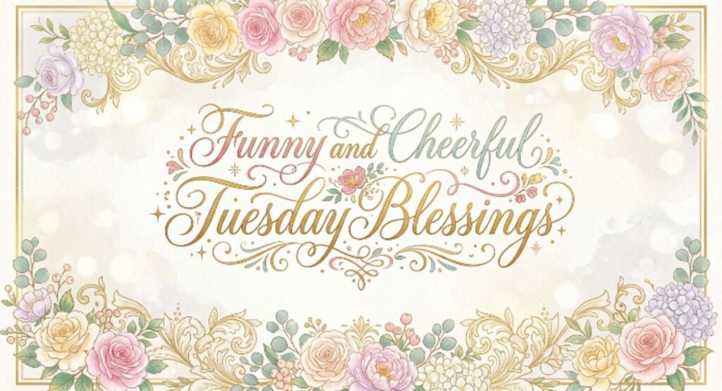 Funny and Cheerful Tuesday Blessings