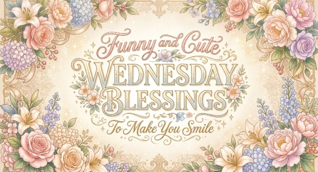Funny and Cute Wednesday Blessings to Make You Smile