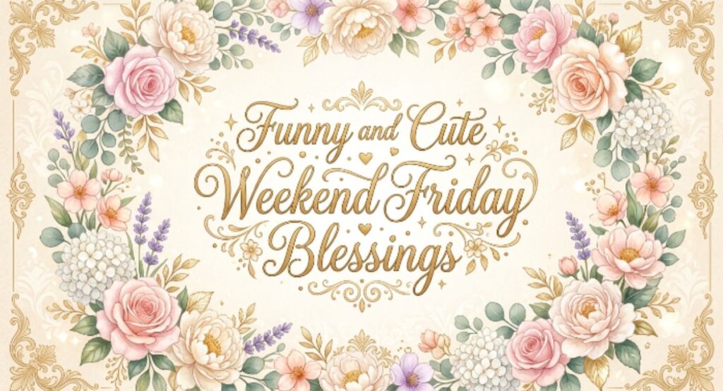 Funny and Cute Weekend Friday Blessings
