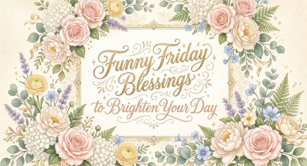 Funny Friday Blessings to Brighten Your Day