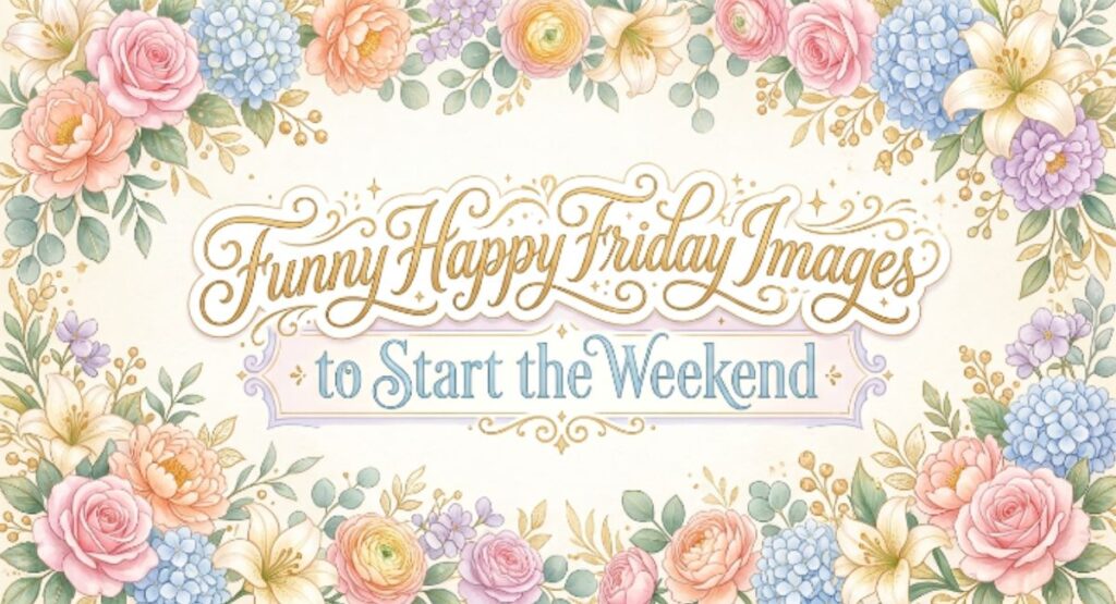 Funny Happy Friday Images to Start the Weekend