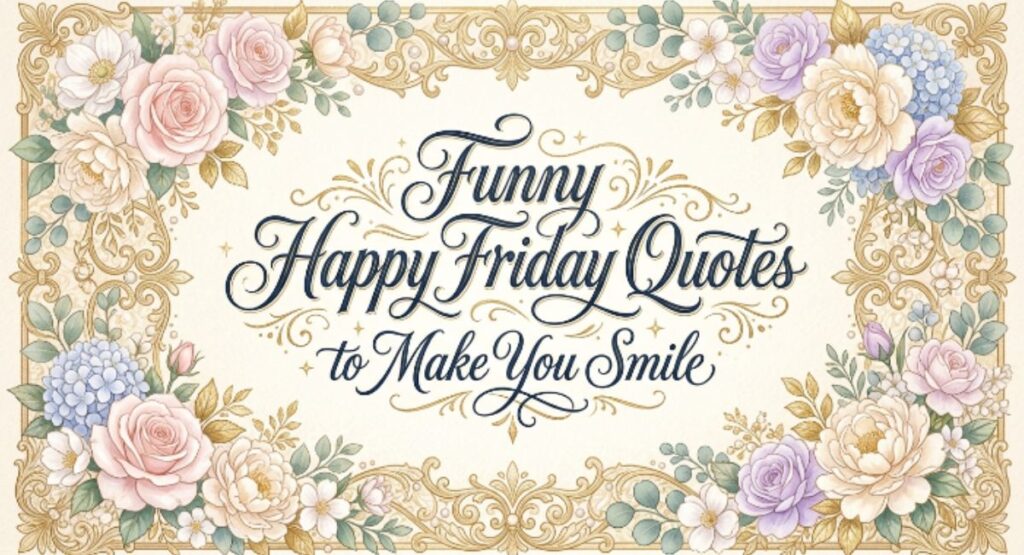 Funny Happy Friday Quotes to Make You Smile