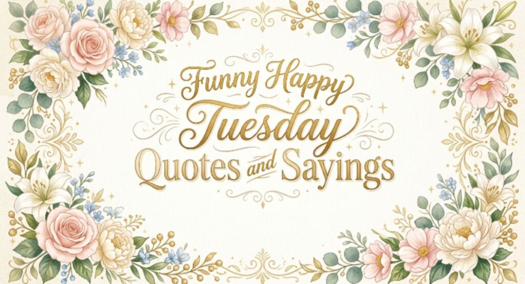 Funny Happy Tuesday Quotes and Sayings
