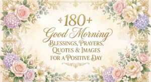 Good Morning Blessings