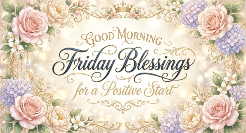 Good Morning Friday Blessings for a Positive Start