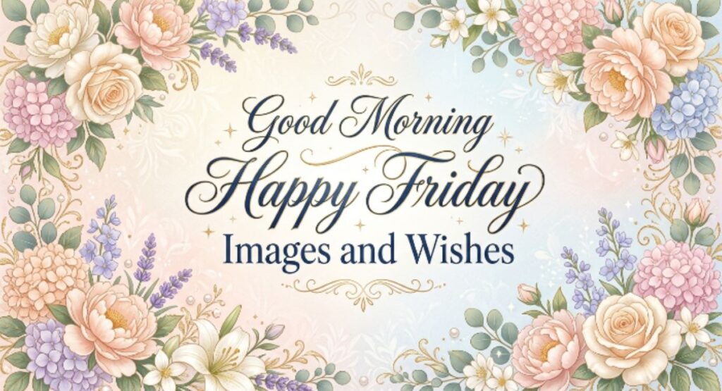 Good Morning Happy Friday Images and Wishes