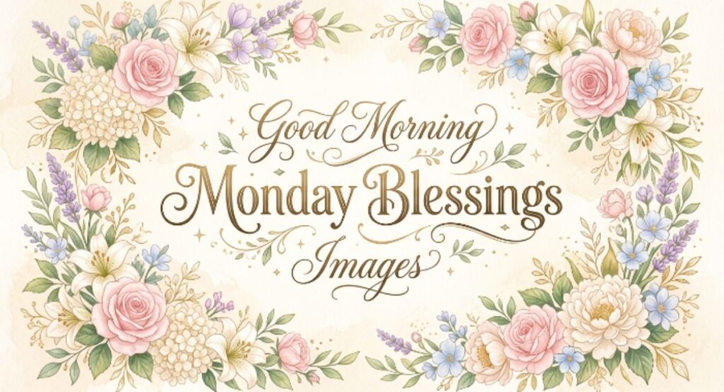 Good Morning Monday Blessings Images