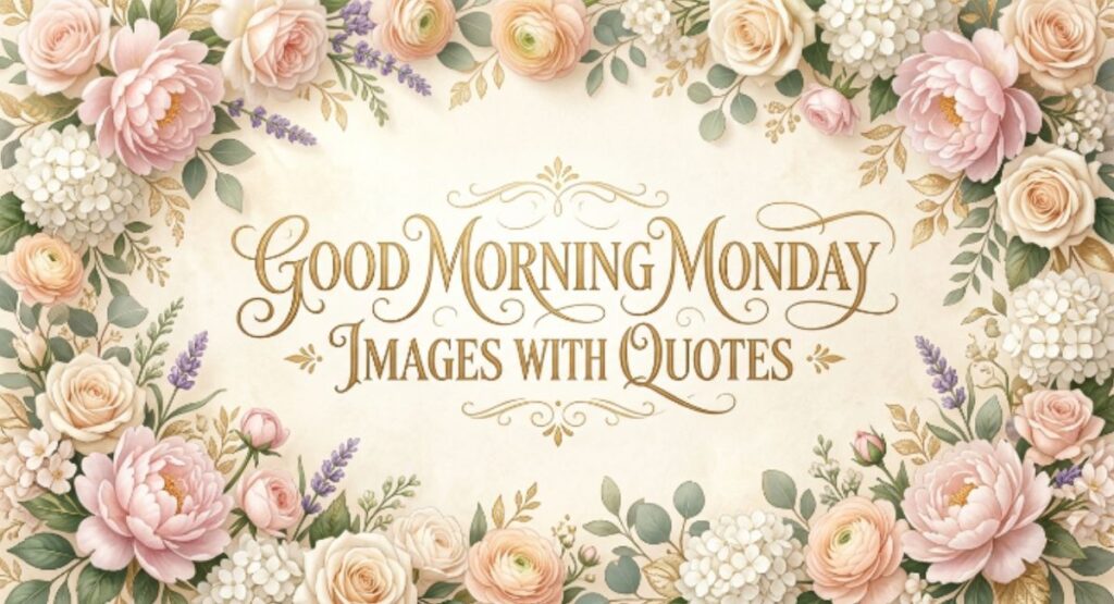 Good Morning Monday Images with Quotes