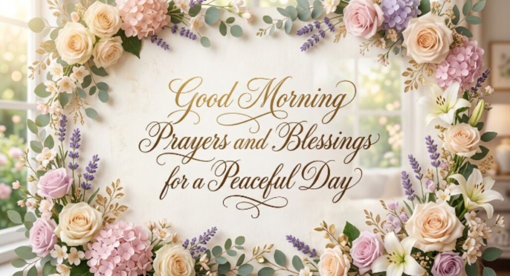 Good Morning Prayers and Blessings for a Peaceful Day