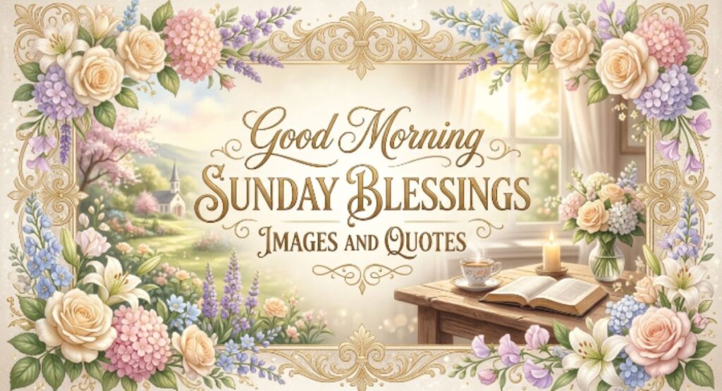 Good Morning Sunday Blessings Images and Quotes