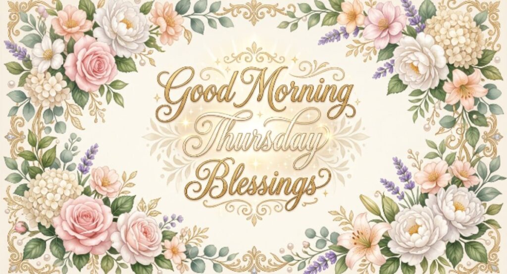 Good Morning Thursday Blessings