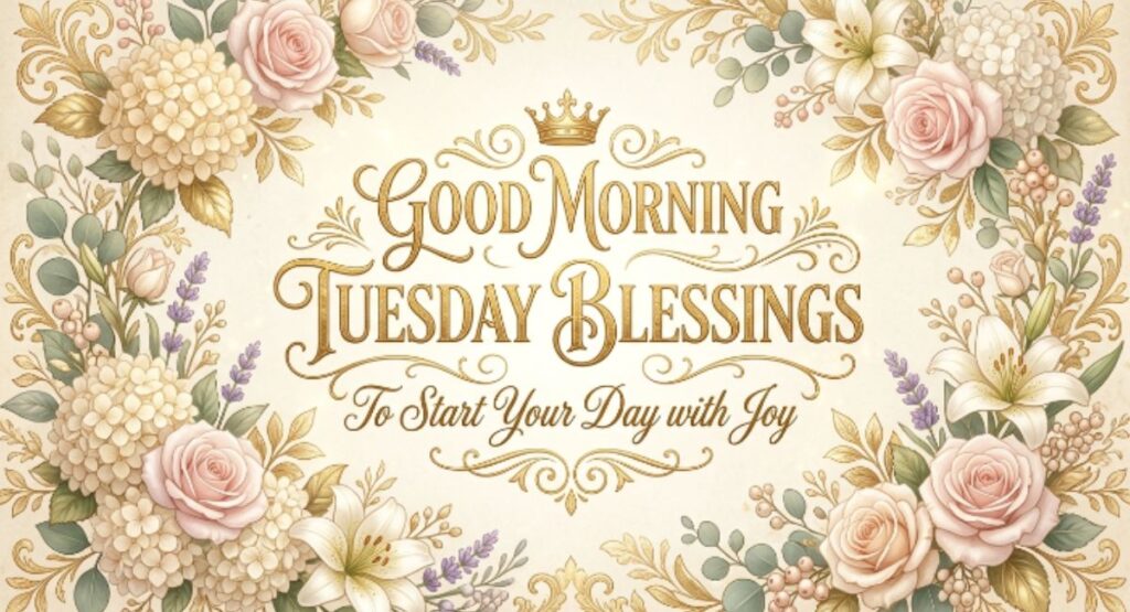 Good Morning Tuesday Blessings to Start Your Day with Joy