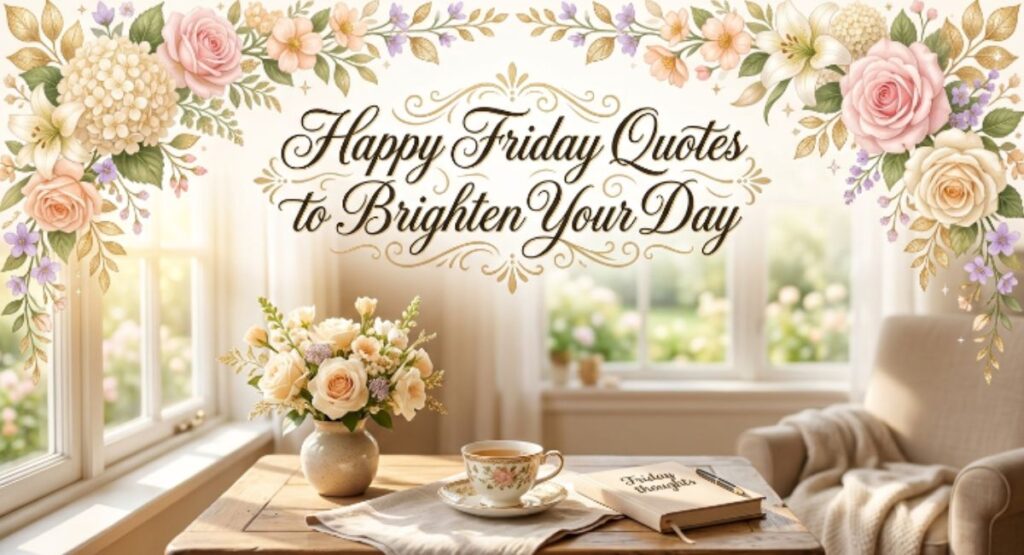 Happy Friday Quotes to Brighten Your Day