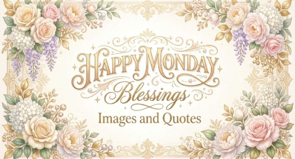 Happy Monday Blessings Images and Quotes