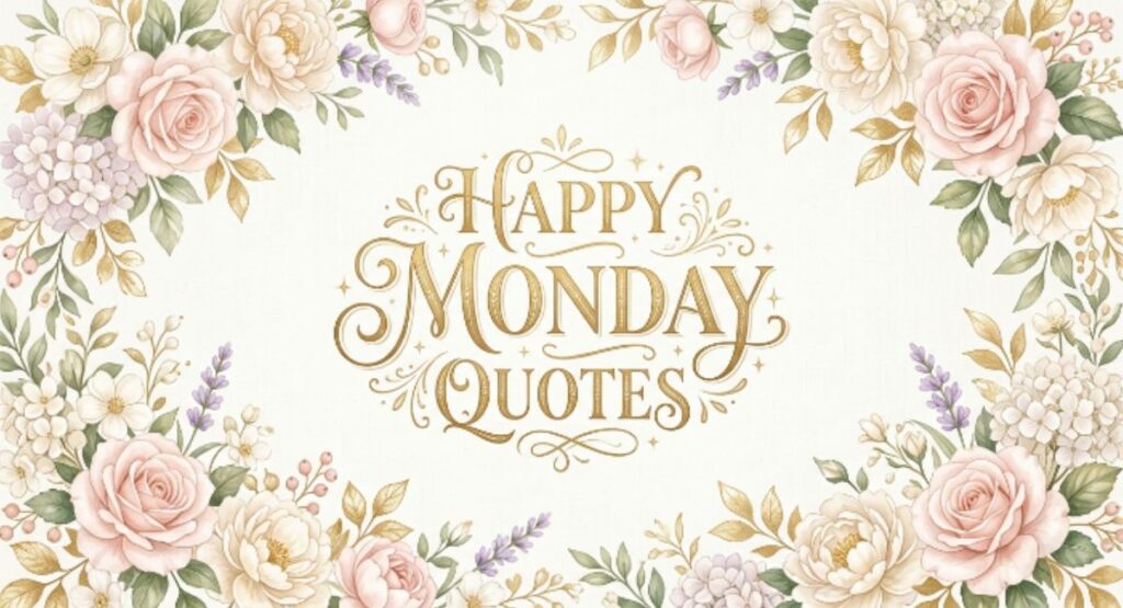 Happy Monday Quotes