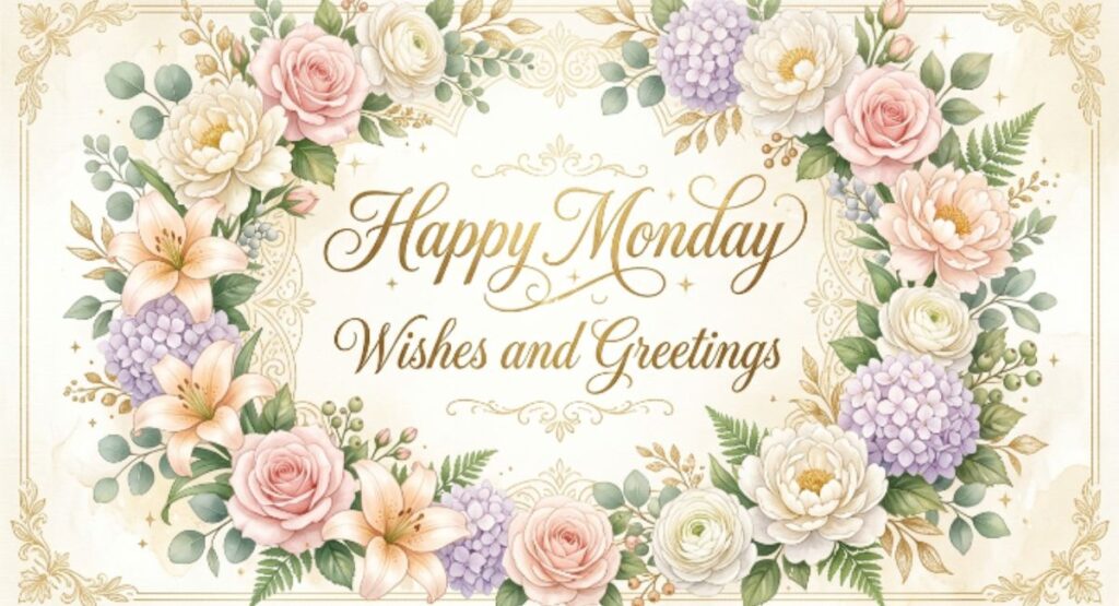 Happy Monday Wishes and Greetings