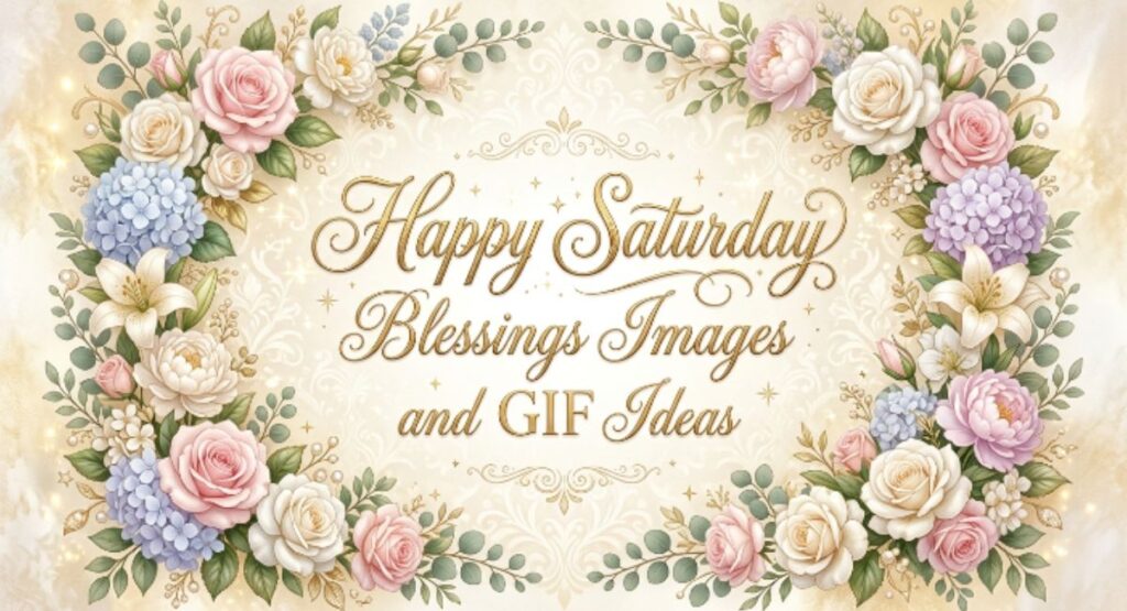 Happy Saturday Blessings Images and GIF Ideas