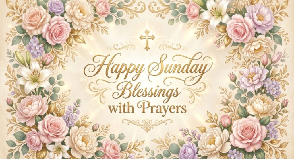 Happy Sunday Blessings with Prayers