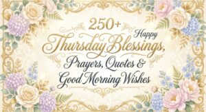 Happy Thursday Blessings