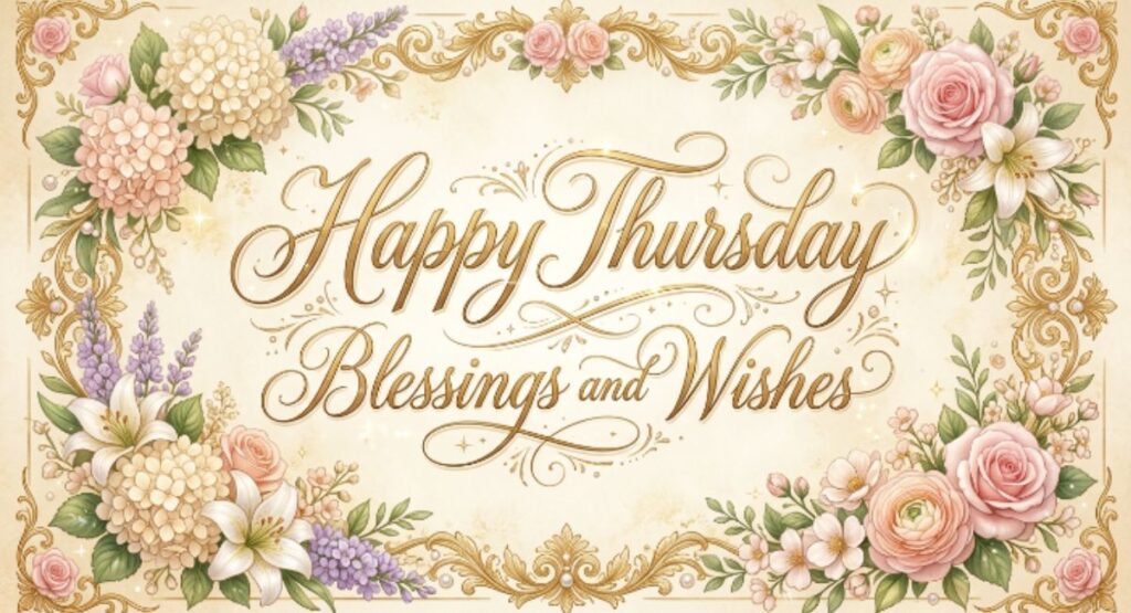 Happy Thursday Blessings and Wishes