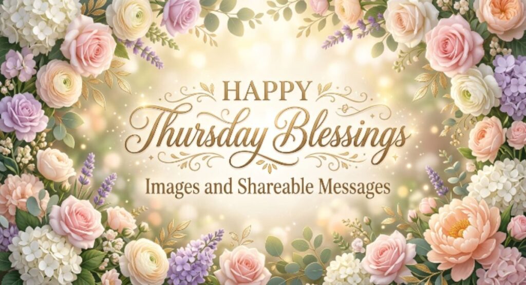 Happy Thursday Blessings Images and Shareable Messages