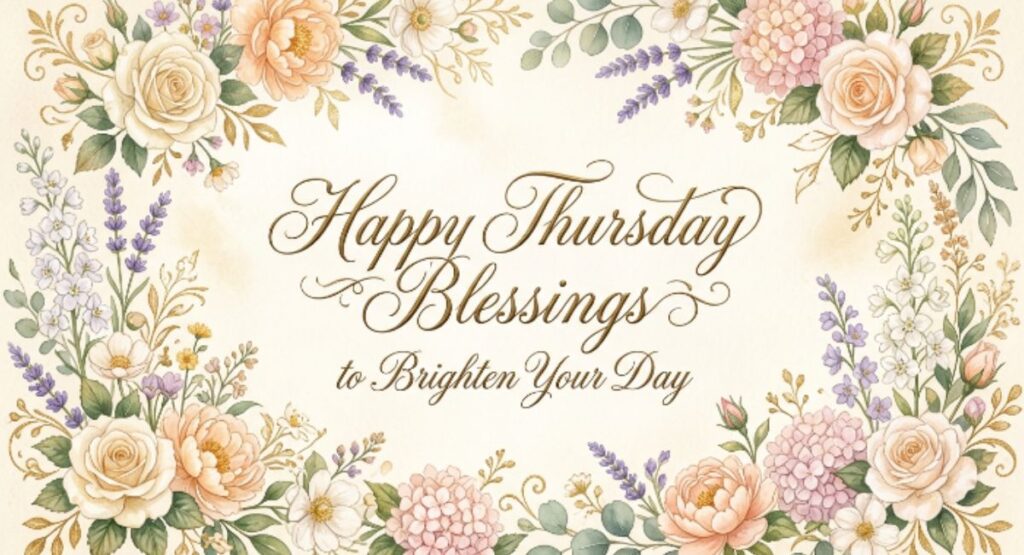 Happy Thursday Blessings to Brighten Your Day