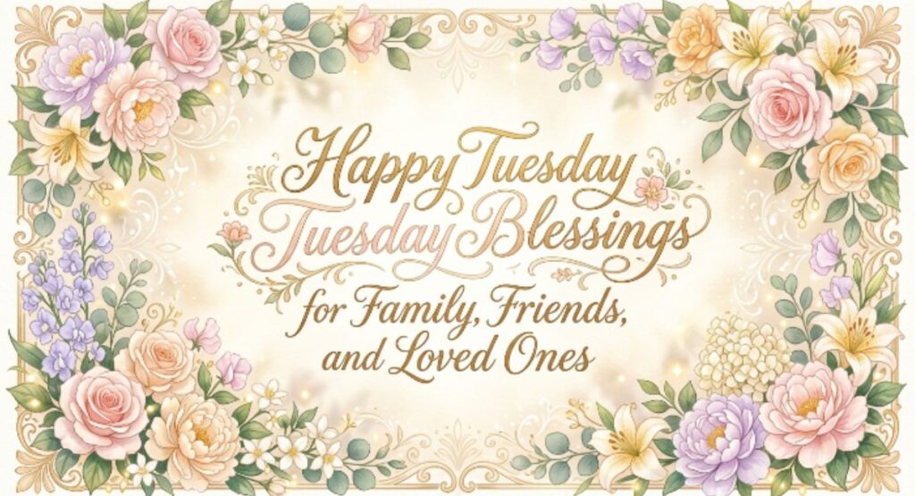 Happy Tuesday Blessings for Family, Friends, and Loved Ones