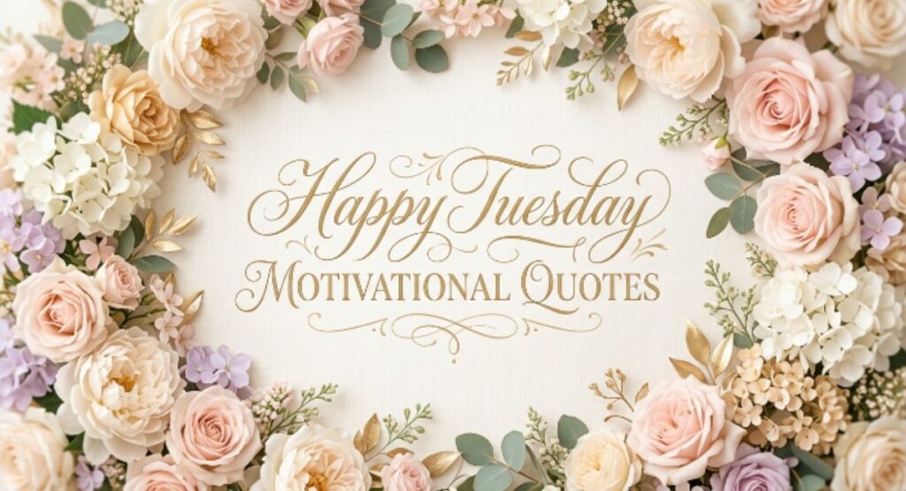 Happy Tuesday Motivational Quotes
