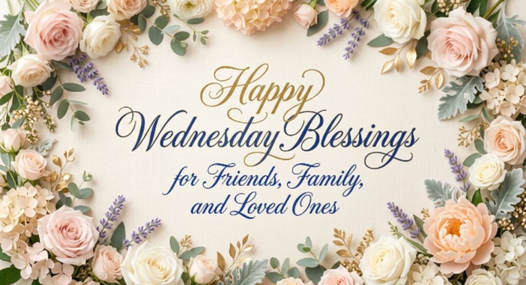 Happy Wednesday Blessings for Friends, Family, and Loved Ones