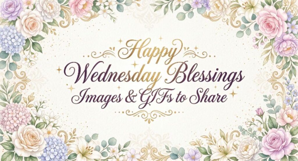 Happy Wednesday Blessings Images & GIFs to Share