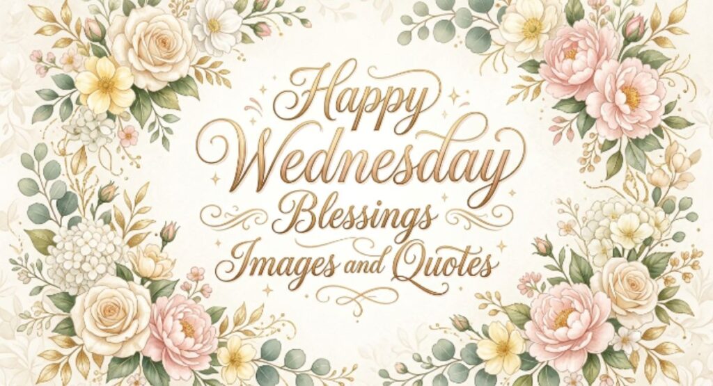 Happy Wednesday Blessings Images and Quotes
