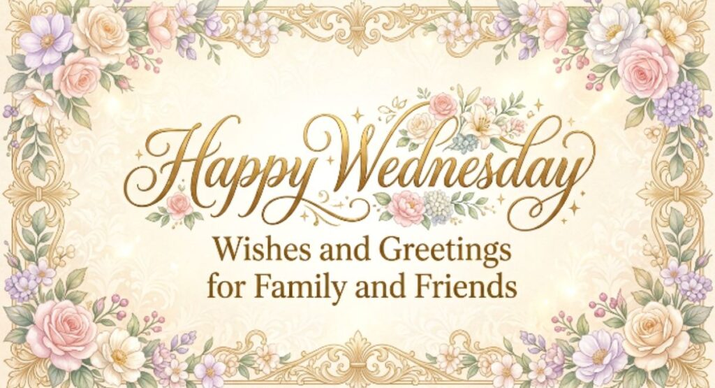 Happy Wednesday Wishes and Greetings for Family and Friends