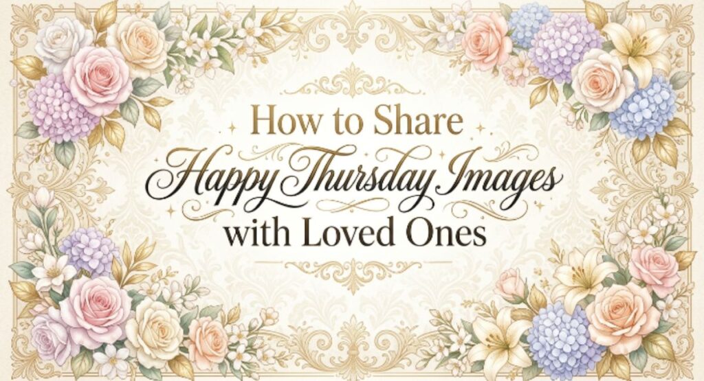 How to Share Happy Thursday Images with Loved Ones